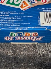 Phase 10 Dice Game NEW Sealed – Blue Storage Tin Fundex 2009
