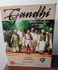 Gandhi:The Decolonization of British India,1917 – 1947 GMT Games (open,unplayed)