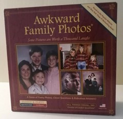 Awkward Family Photos Board Game A Game of Funny Photos Complete Party Game