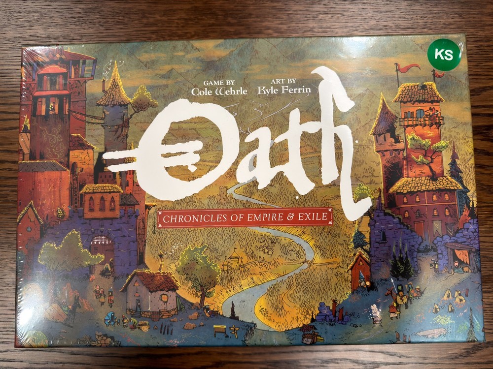 Oath Chronicles of Empire and Exile – Leder Games – Sealed – Kickstarter Edition