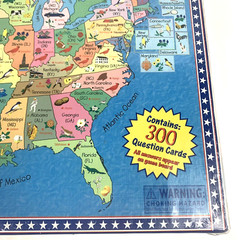 Great States Board Game Homeschool United States Map Geography Learning 1999 New