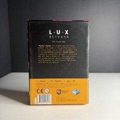 LUX Aeterna Solo Board Game Capstone Games Complete Tony Boydell 2021