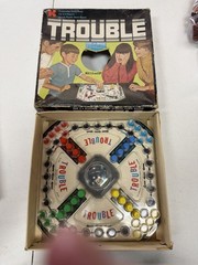 1965 Kohner Trouble Pop-O-Matic Board Game Complete No. 310 Complete