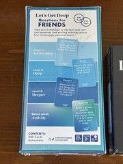 Let’s Get Deep Questions for Friends, Couples Game w/Expansion Pack New in Box