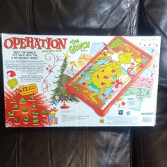 Hasbro Operation The Grinch Electronic Skill & Action Game 1+ Players Ages 6+