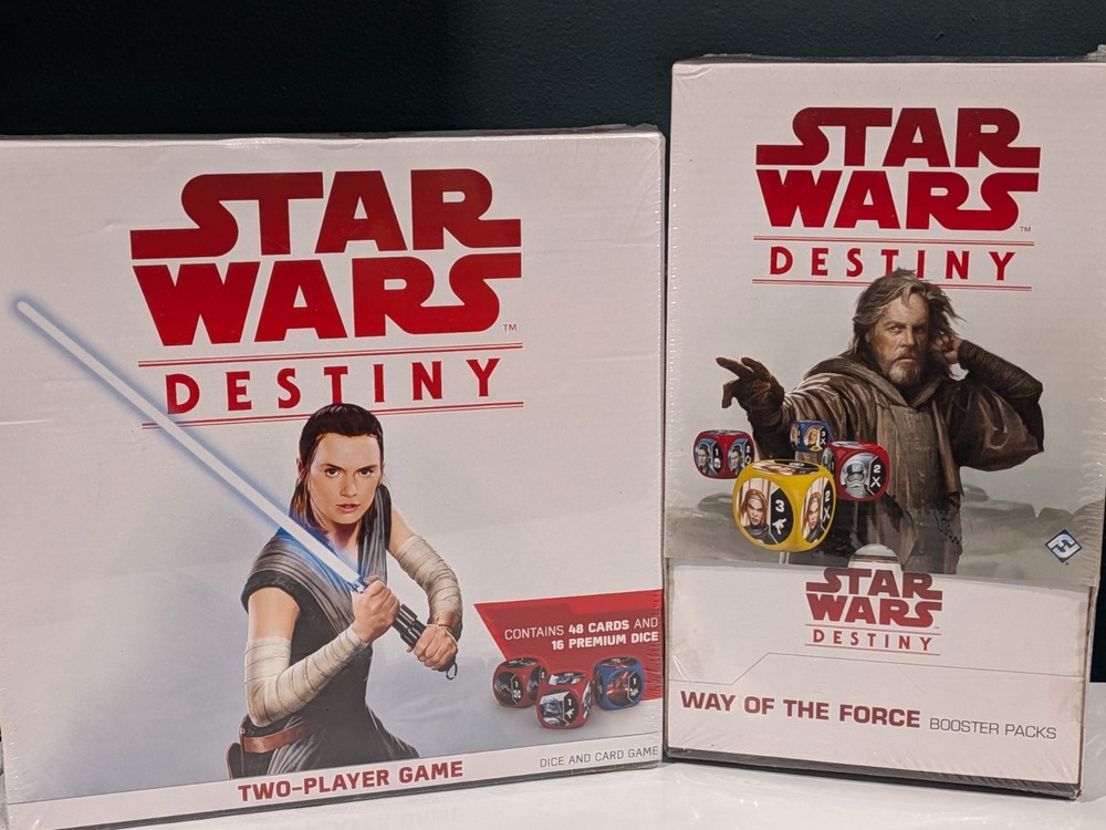 Star Wars: Destiny Two-Player Base Game With Way Of The Force Booster Box Sealed