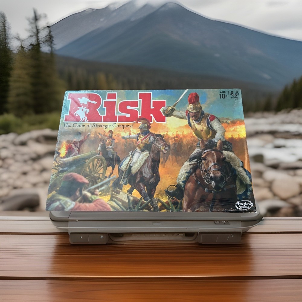 Risk The Game of Strategic Conquest Board Game Hasbro. New-Factory Sealed