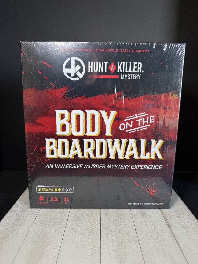 Hunt A Killer: Body On The Boardwalk – Murder Mystery Game For Teens & Adults
