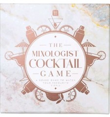 Mixologist Cocktail Trivia Board Game, Adults Games Night, After Dinner Party