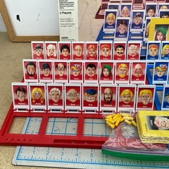 Guess Who? Board Game Milton Bradley Vintage 1991 95% Complete With Box