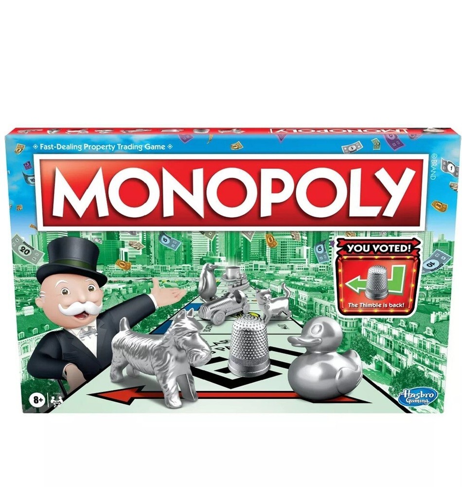 Hasbro Monopoly Board Game Classic – Sealed / NEW – BUY MORE & SAVE!!!