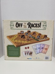 Derby Day Horse Racing Brybelly Betting Board Game Wooden Race New Open Box RARE