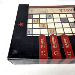 Scrabble Grand Edition Crossword Game WS Company Wood Board Case New Sealed