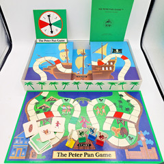 PETER PAN GAME 1990 University Games Board Fairy Tale Vintage COMPLETE FREE SHIP