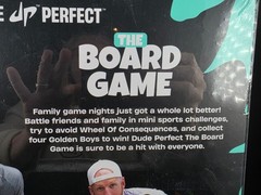 Dude Perfect Board Game Collect Battle Spin Wheel 2-5 Players Ages 4+ New Sealed