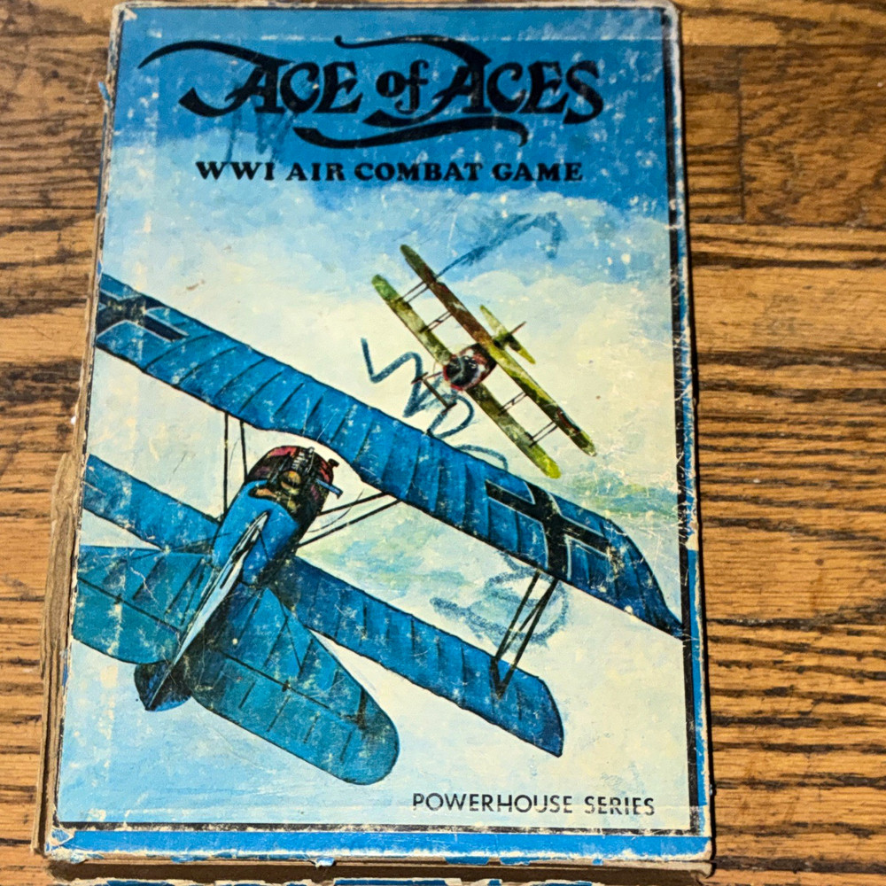 Nova Game Designs Ace of Aces WWI Air Combat War Game Powerhouse 1980 NOV002-80