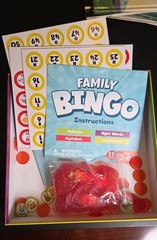Family Bingo Game Night Staple – Counting and Matching Skills