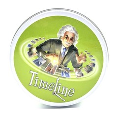 2010 Orginal TIMELINE Card Game INVENTIONS + CLASSIC Zygomatic Asmodee ROUND TIN