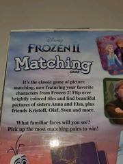 2019 Disney FROZEN II 2 Matching Game Kids Board Game Complete by Wonder Forge