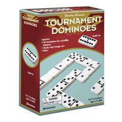 Pressman Dominoes: Double Six Tournament Dominoes