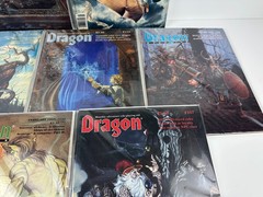 Dragon Magazine Lot of 5 #84 #105 #108 #113 #129 AD&D D&D All Bagged Boarded