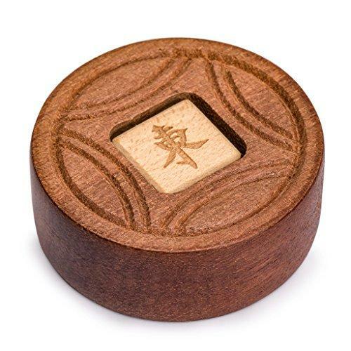 Yellow Mountain Imports Wooden Mahjong Bettor / Wind Indicator – Mahjong