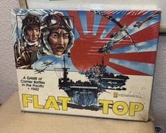 Vintage Avalon Hill Flat Top Game Carrier Battles in Pacific 1942 SEALED 1981