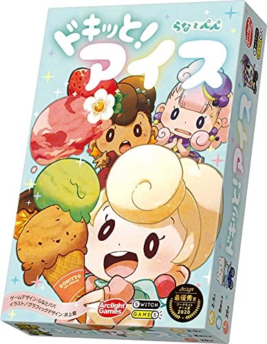 Arclight Doki To Ice Board Game 2-5 Players Ages 8+ 20 Minutes Japanese Party