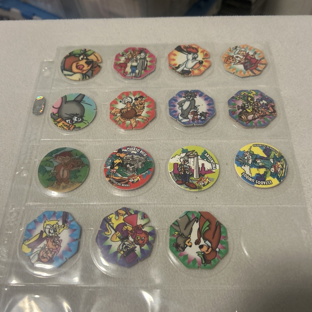 Tazos Lot Of 15 Various