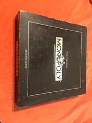 2006 MONOPOLY Onyx Edition Luxury COLLECTOR’S