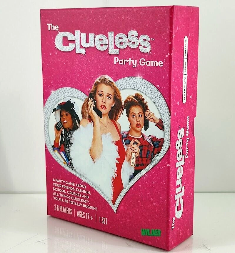 Wilder Toys The Clueless Fun Party Card Game Set 3-6 Players Ages 17+ (WILD-477)