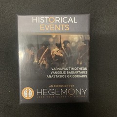Hegemonic Project Board Games Historical Events Expansion Box SW