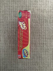 UNO Spin To Go! Card Game Mattel 2009 Travel Game Open Box