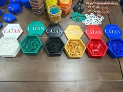 Catan Seafarers Game 5/6 Players with Magnets Custom Made 3D Printed – NEW!