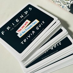 Friends Television Series Trivia Game + Picture Quiz Game – Lot of 2