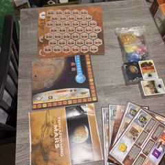 Terraforming Mars Board Game 2016 Stronghold Games Damaged Box Open Box
