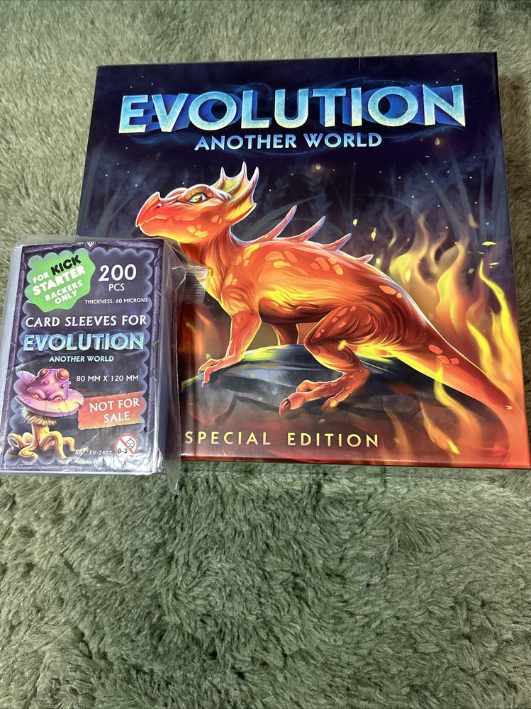 Evolution Another World Special Edition Kickstarter Exclusive + Sleeves