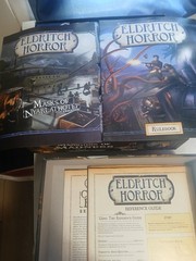 Fantasy Flight Games EH01 Eldritch Horror Board Game Expansion Lot