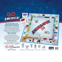 America-Opoly 250th Board Game for Families, 2–6 Players, Ages 8+, Celebratin…