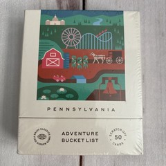 Pennsylvania Adventure Bucket List: 50 Scratch-Off Cards for Outdoor Activities