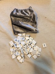 Scrabble Platinum Edition with Rotating Base 2010 Adult Collectible Board Game