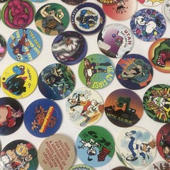 Vintage 90 ’s POG Collection – Lot of 150+ POGs As Seen In Photos