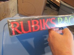 New Old Stock Vintage 1982 Ideal Rubiks Race Game Rubiks Cube Toy 2187-3