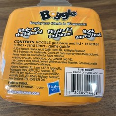 Hasbro Gaming Boggle Game. New