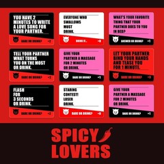 Couples Game for Date Night to Spice Things Up, Actually Fun Couple Drinking …