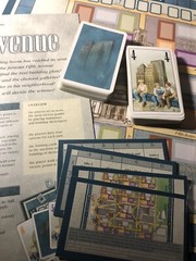 Fifth Avenue Board Game by Rio Grande Games (2004) Strategy City Building