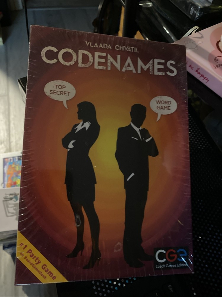 Codenames Board Game by Czech Games Edition – Strategic Party Game 2-8 Players