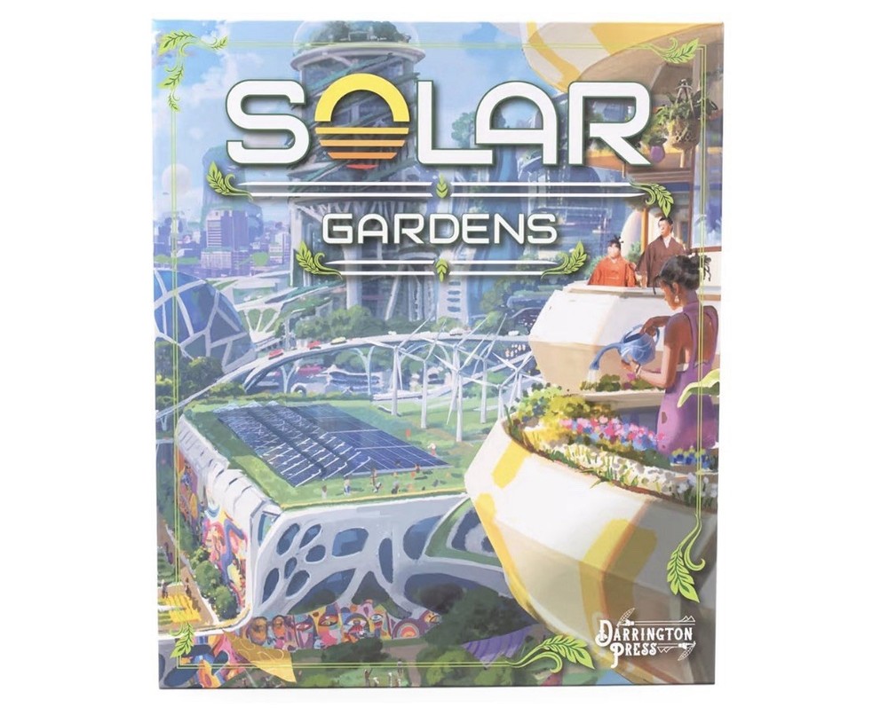 Darrington Press Solar Gardens Board Game Tile Drafting 2-5 Players 2023