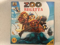 Zoo Regatta Board Game By Bombat Games 3in1 Family Game 4-12 Years 2-4 Players