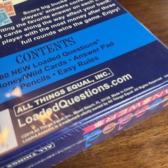 Loaded Answers Board Game “The Game Where Funny Meets Money” 4-6 Players, NEW